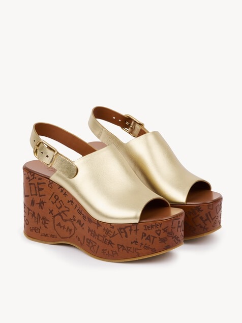 Maxime wedge sandal