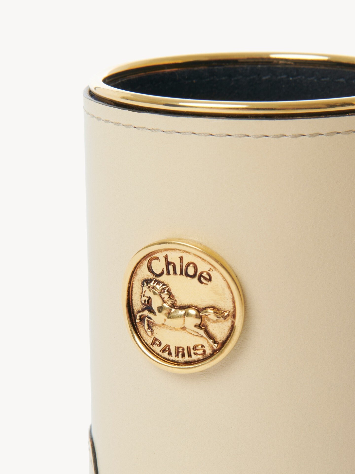 Custodia per profumo in pelle lucida - 4