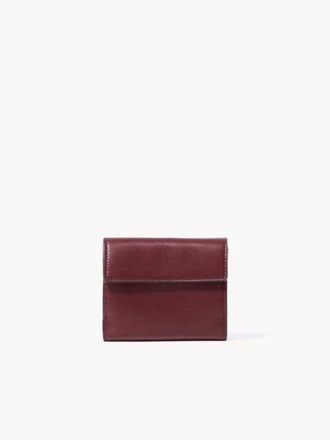 Small Envelope tri-fold in soft & suede leather