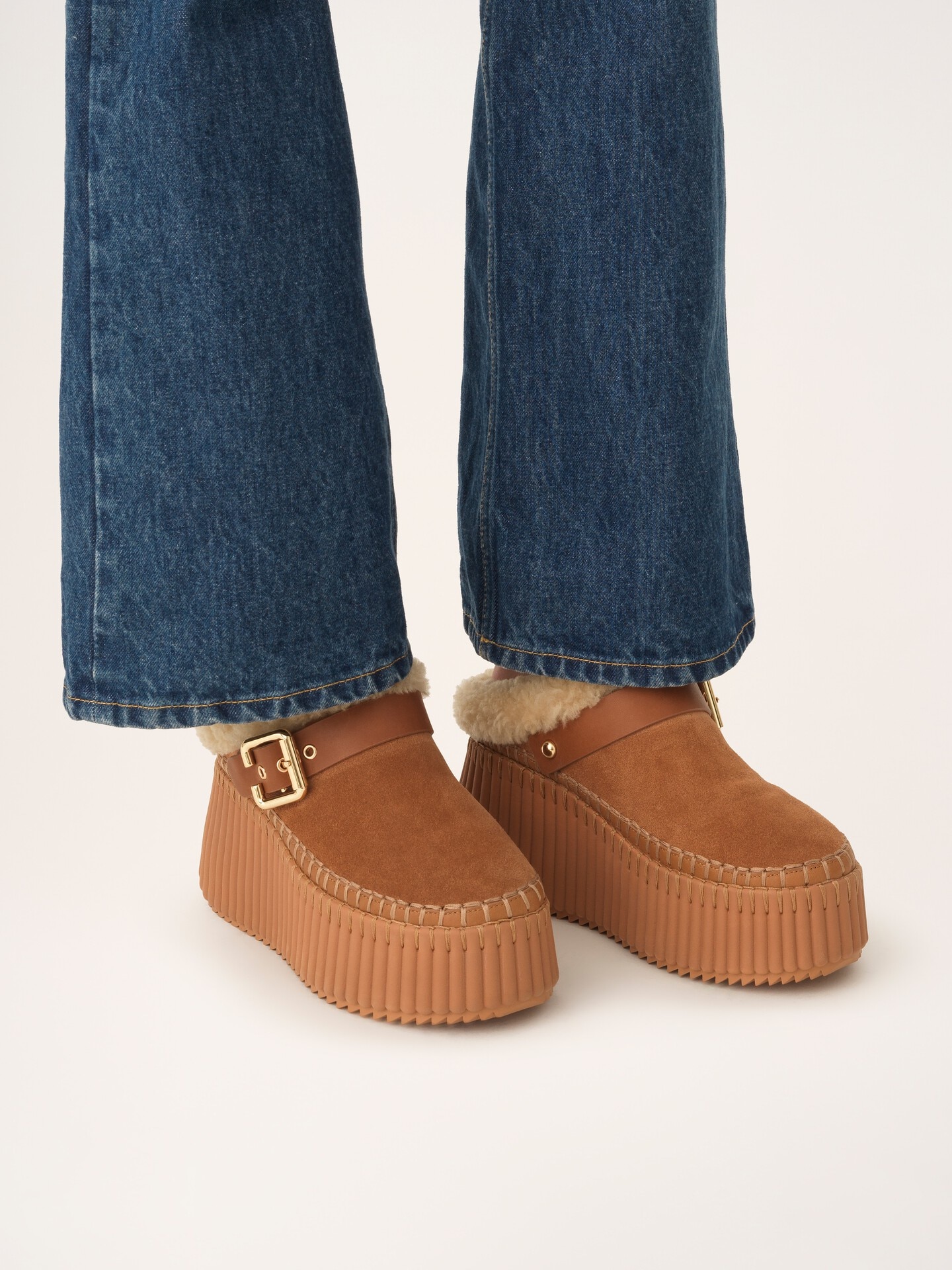 Nama Pantolette mit Keilabsatz - 3