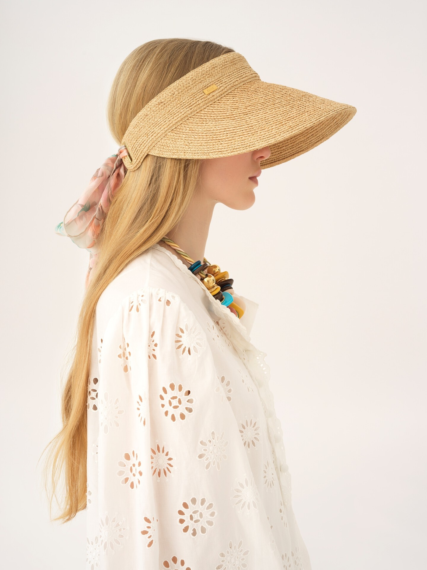 Visera Chlo&eacute; de rafia - 5