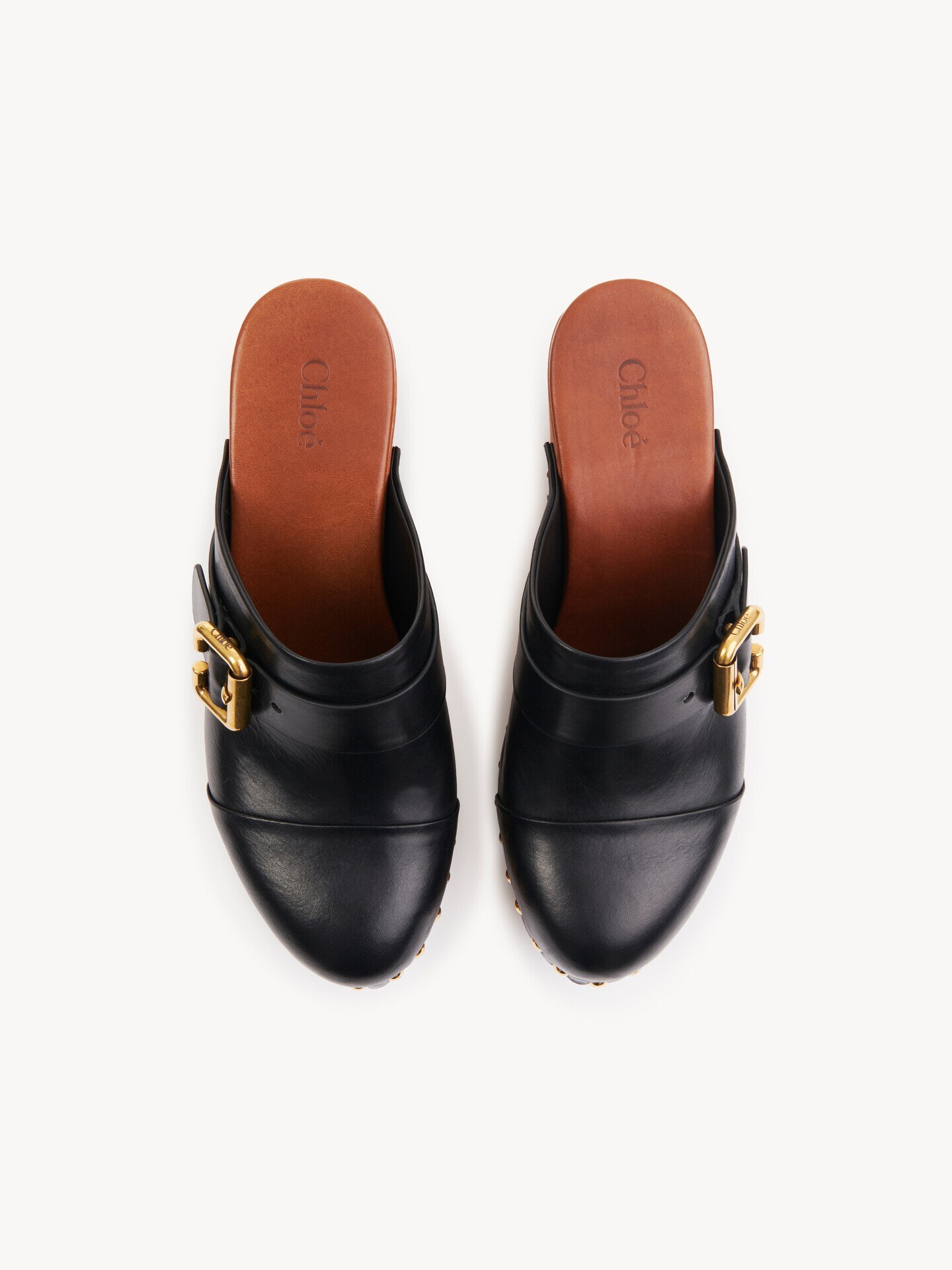 Jeannette wedge clog White - Chloé