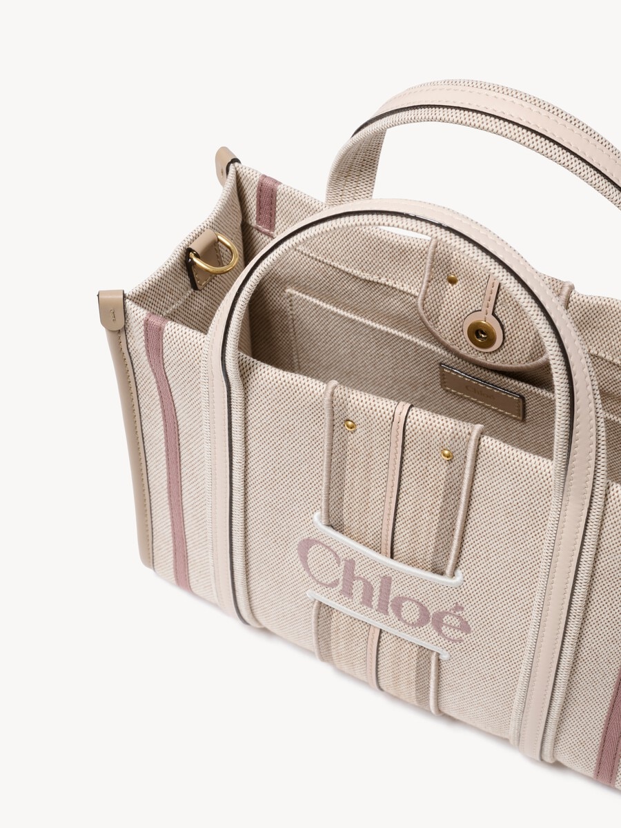 Kleine Woody Loop Tote Bag aus Canvas - 6