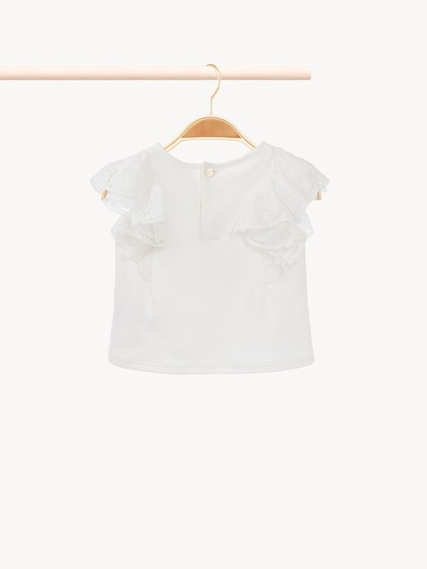 T-shirt volant&eacute; enfant