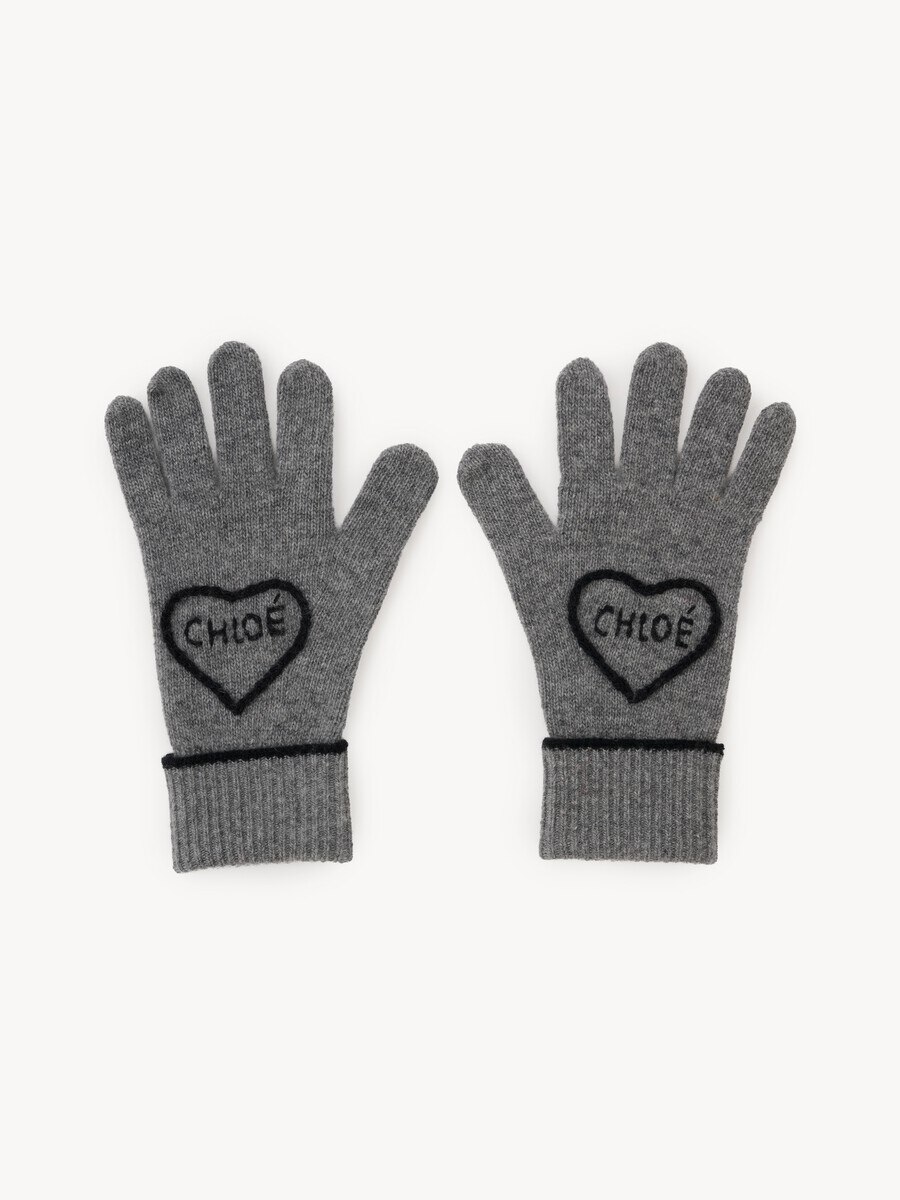 Chlo&eacute; Encoeur Handschuhe aus Wolle & Kaschmir - 1