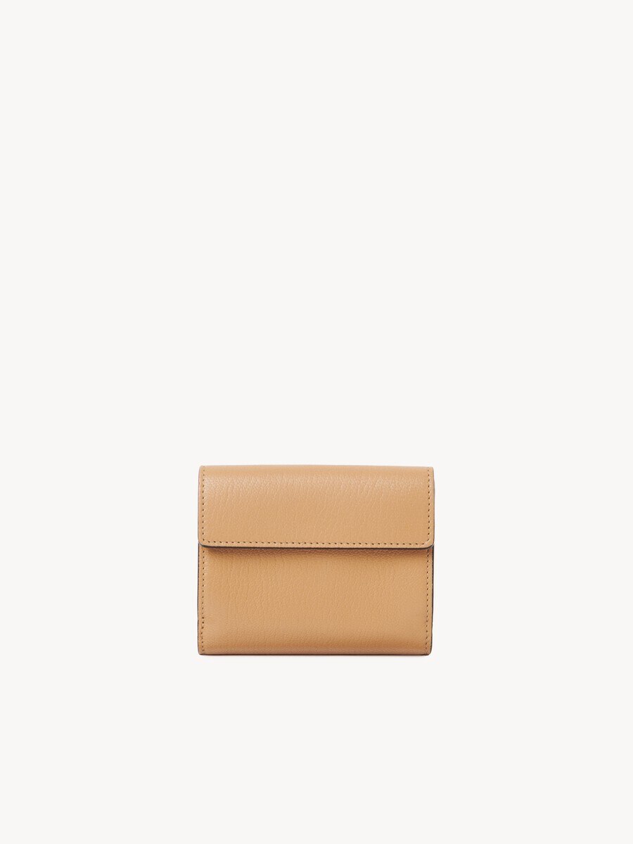 Small Envelope tri-fold in grained leather - 4