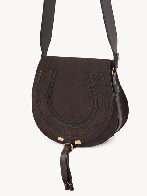 Bolso saddle Marcie de ante
