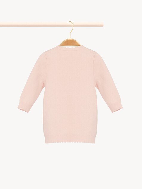 Robe pull &agrave; logo enfant