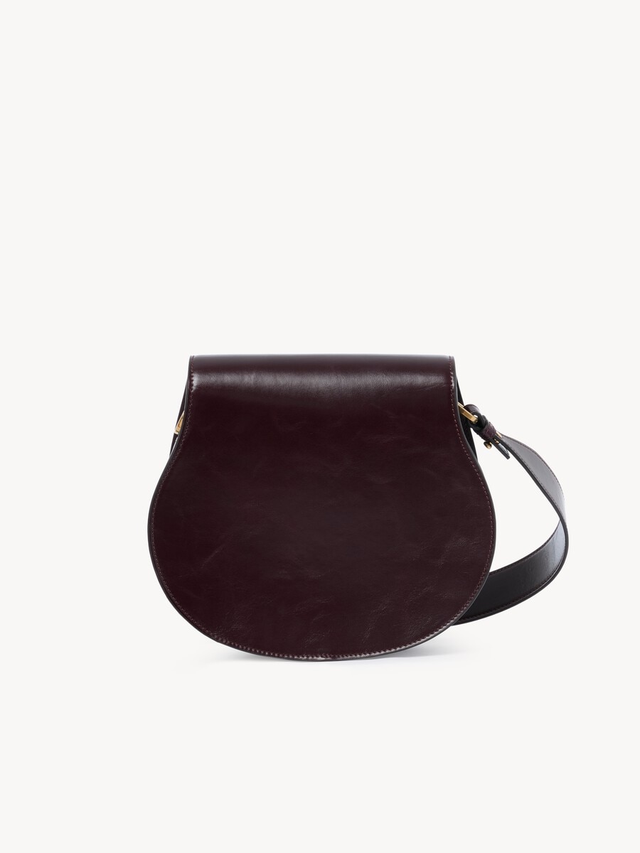 Marcie saddle bag in shiny leather - 4