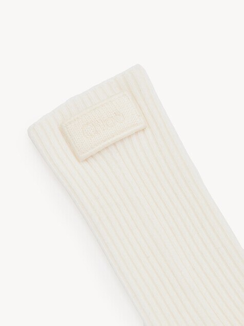 The Chlo&eacute; Signature socks in wool knit