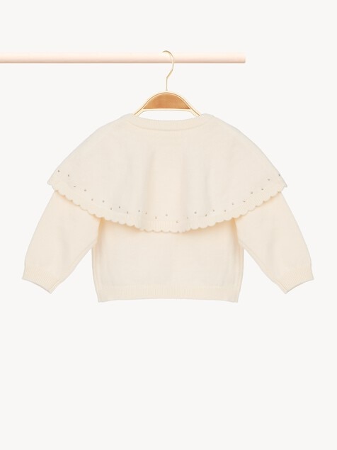 Cape-Strickjacke für Babys