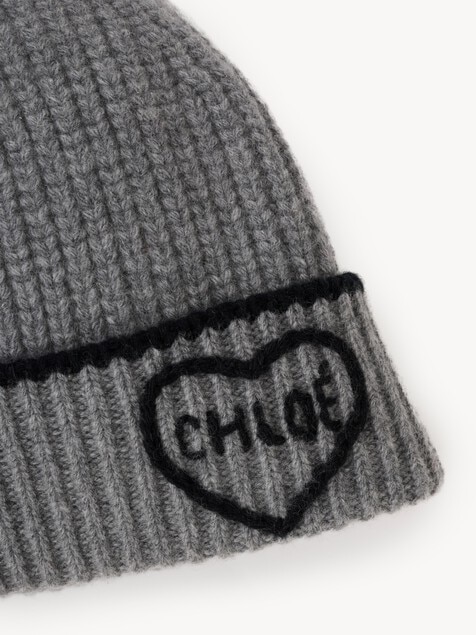 The Chlo&eacute; Encoeur beanie in wool & cashmere