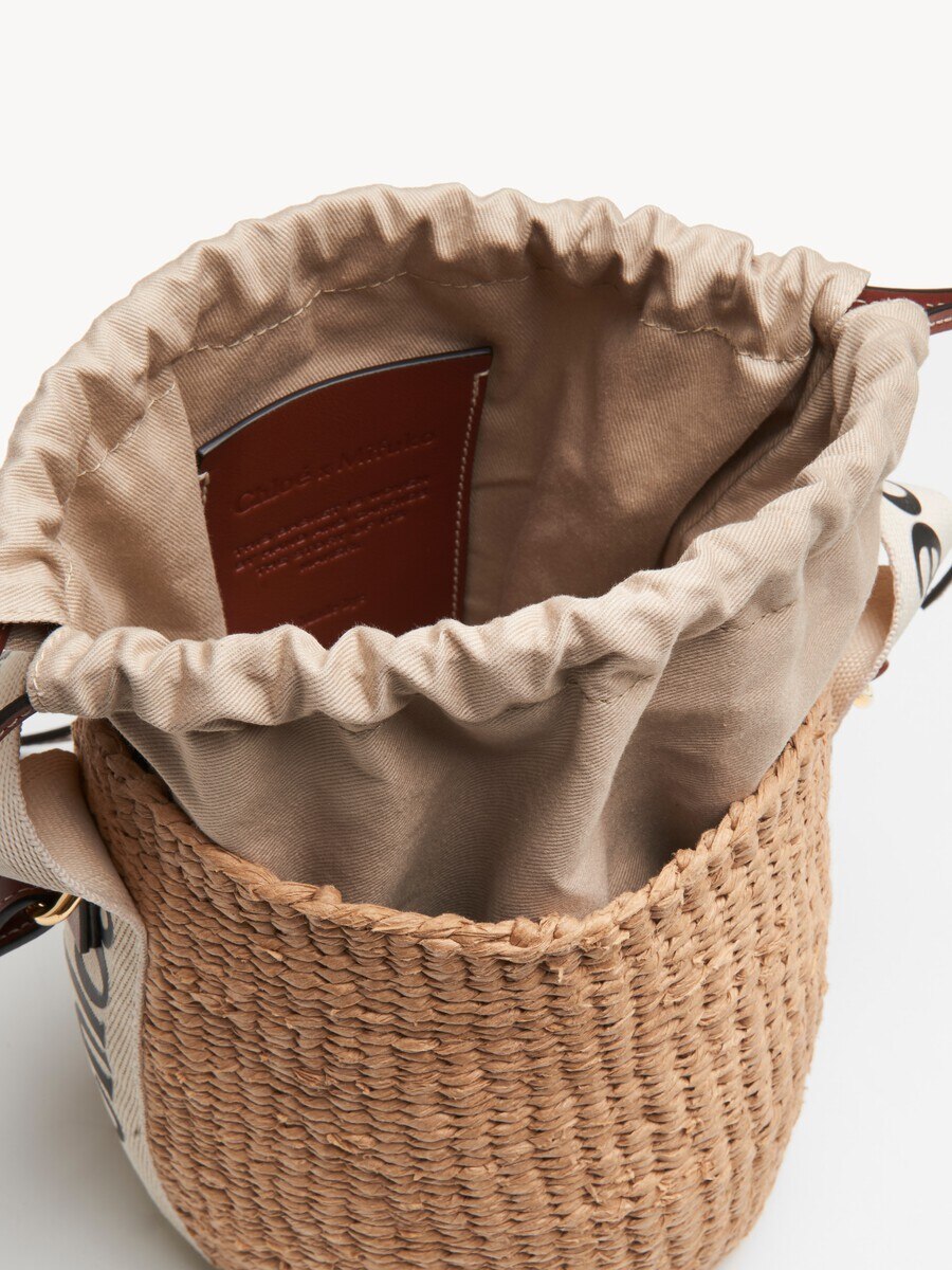 Small Woody basket in natural fibres - 7