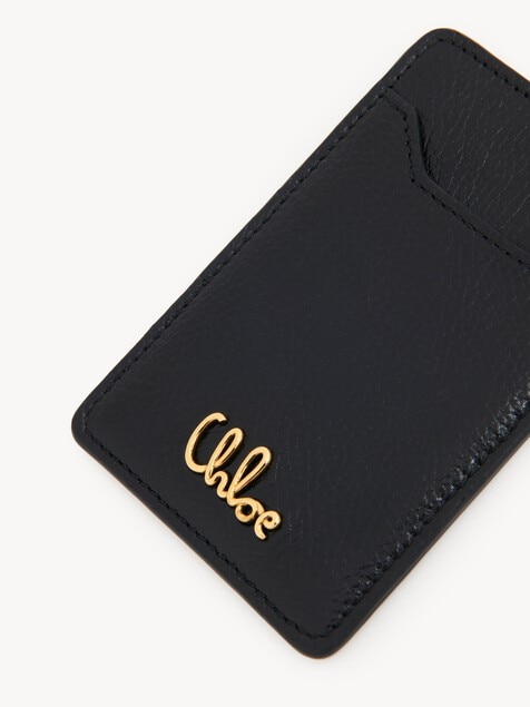 Chloé Iconic pass holder in grained leather