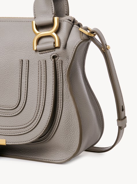 Small Marcie bag in grained leather
