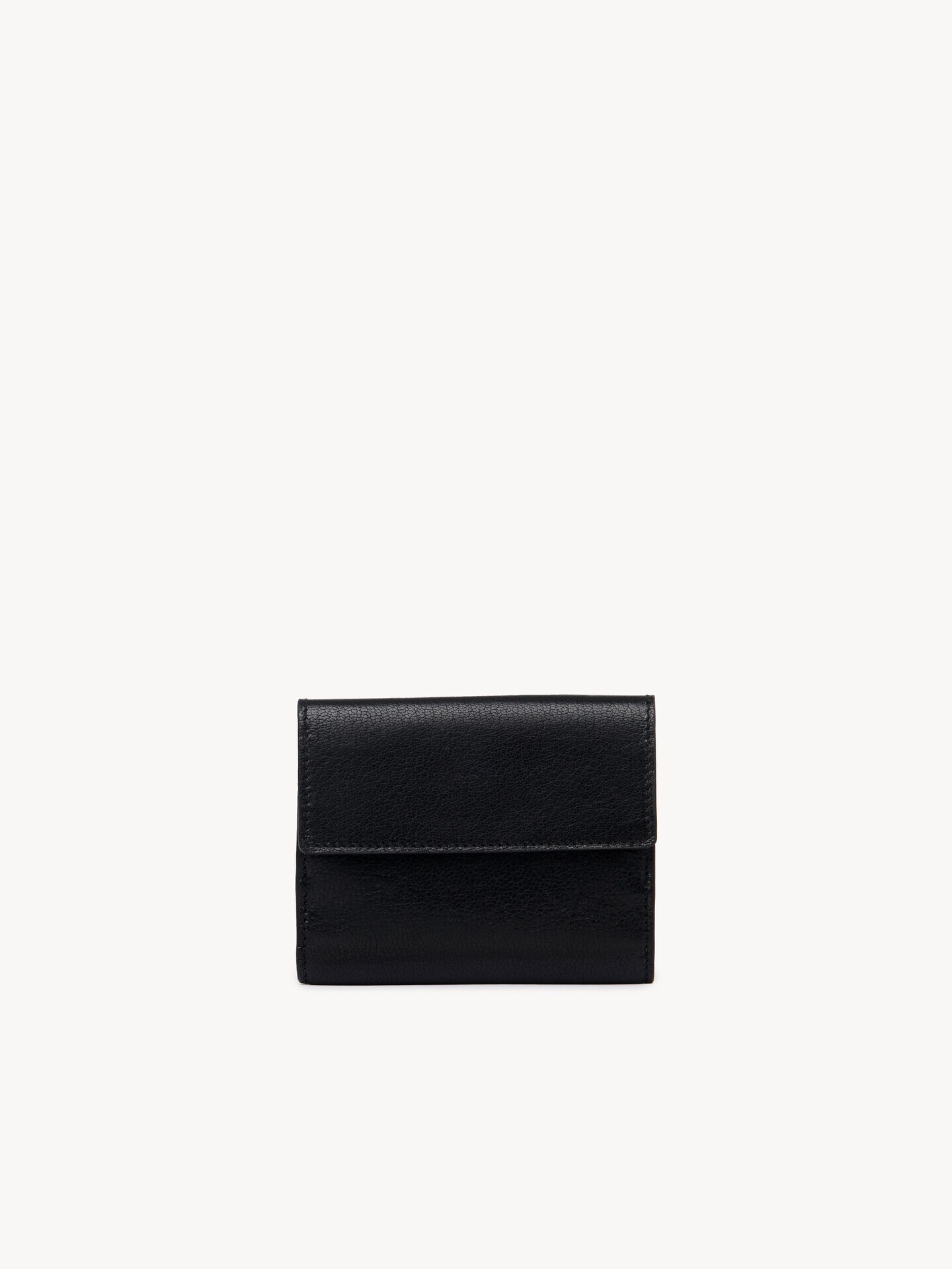 Small Envelope tri-fold in grained leather - 4