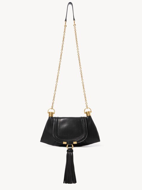 Mini Marcie Foulard chain bag in soft leather