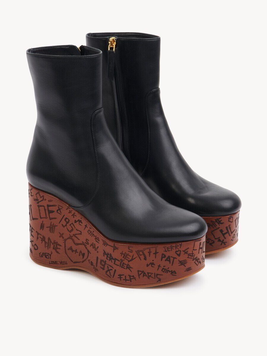 Maxime wedge ankle boot - 3