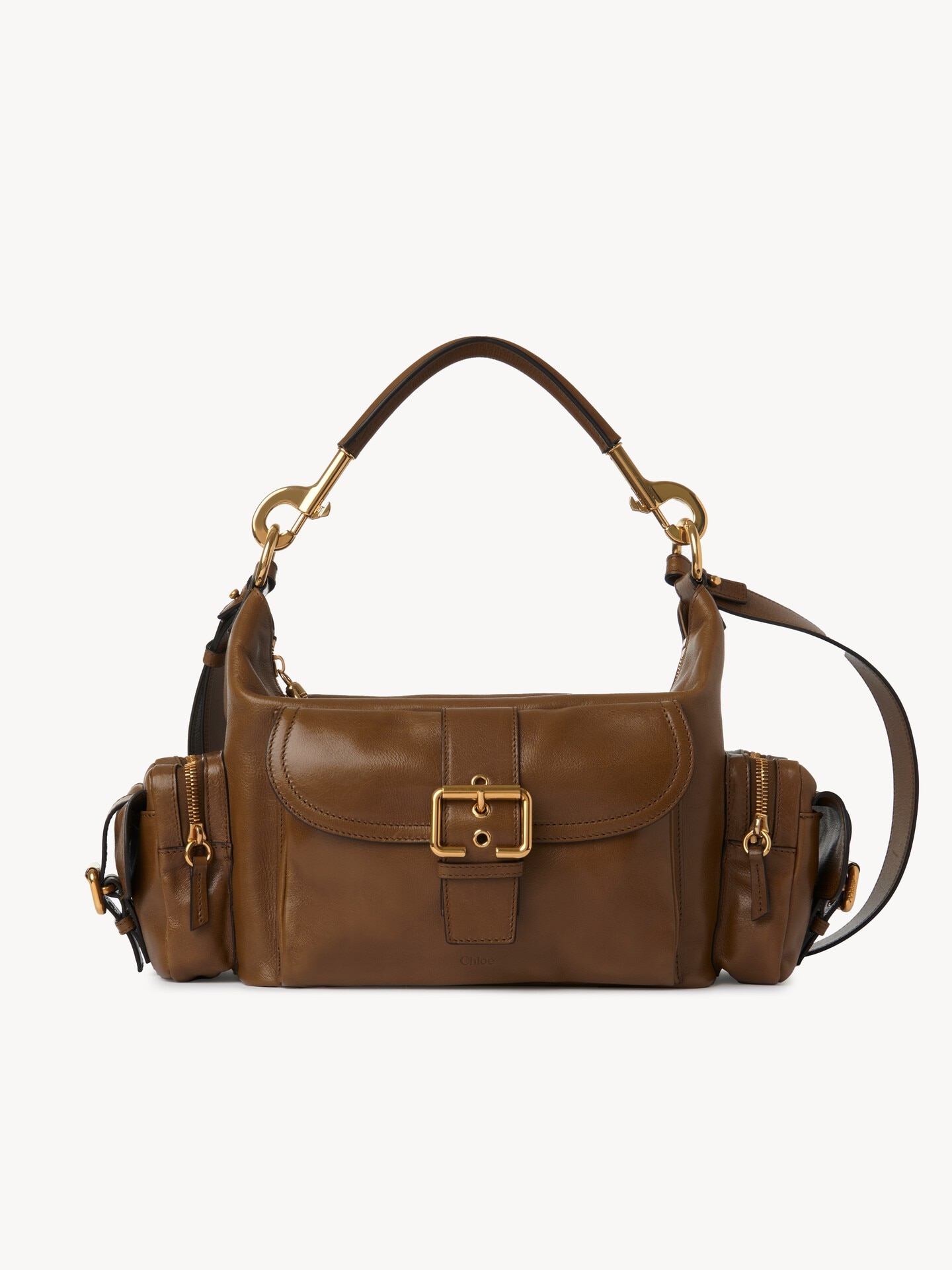 Camera bag in shiny leather - 2