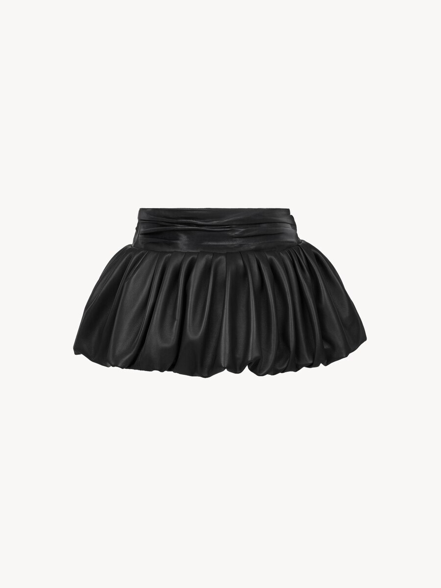 Peplum belt in leather - 2