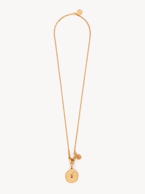 The Chlo&eacute; Medals pendant necklace