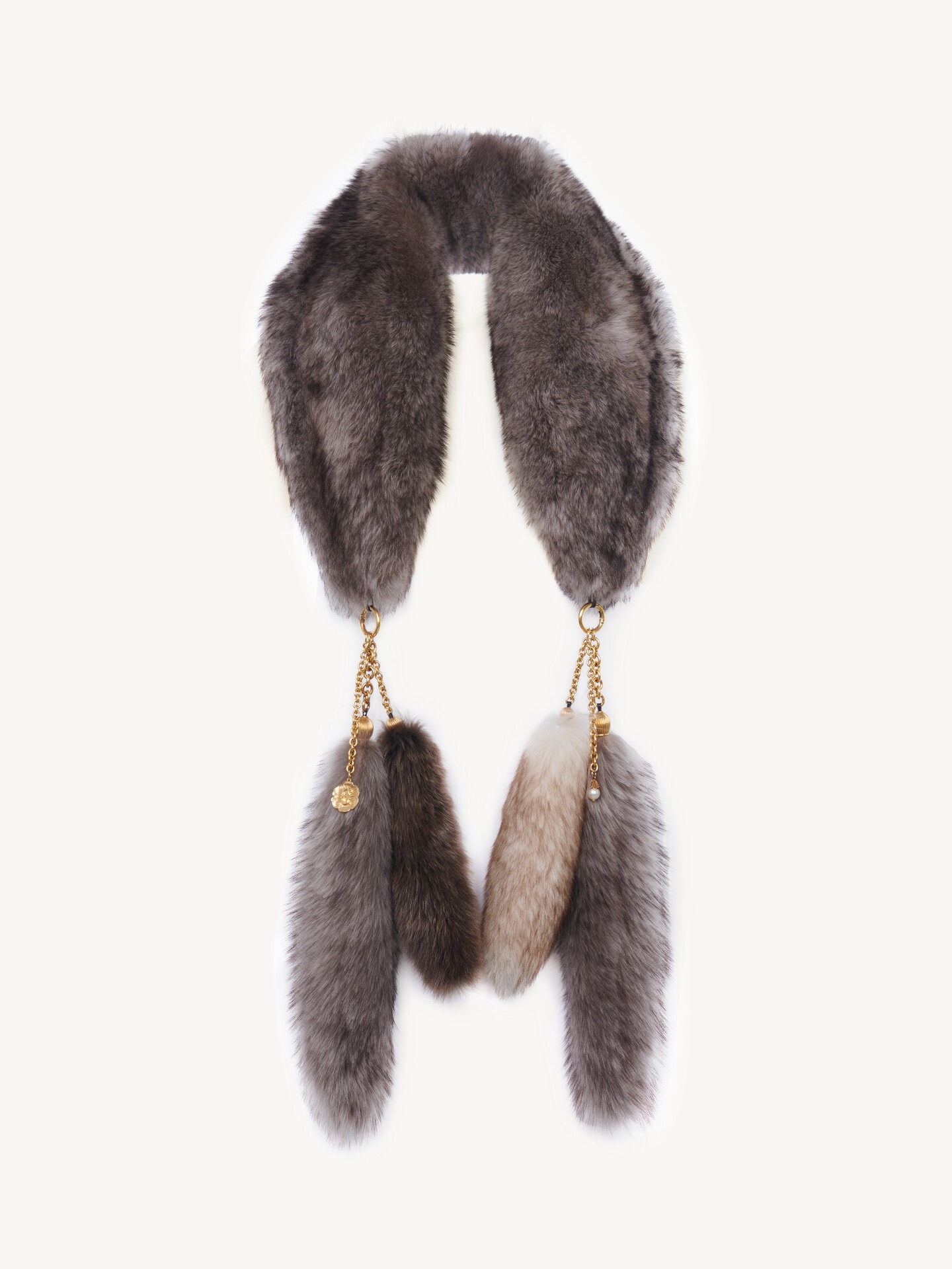 The Treasure Tails scarf in shearling - 1.0