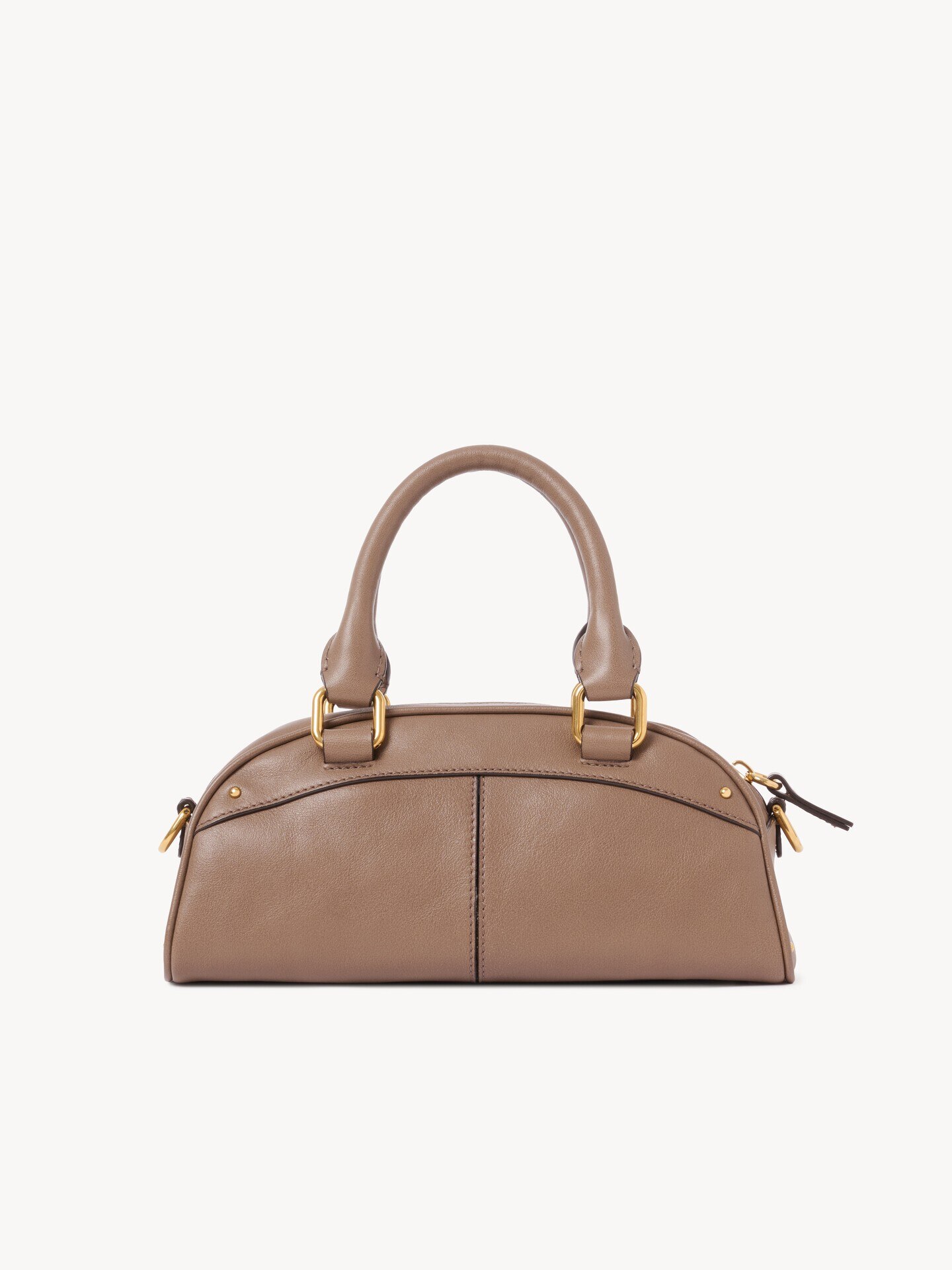 Small Chlo&eacute; bowling bag in soft leather - 7