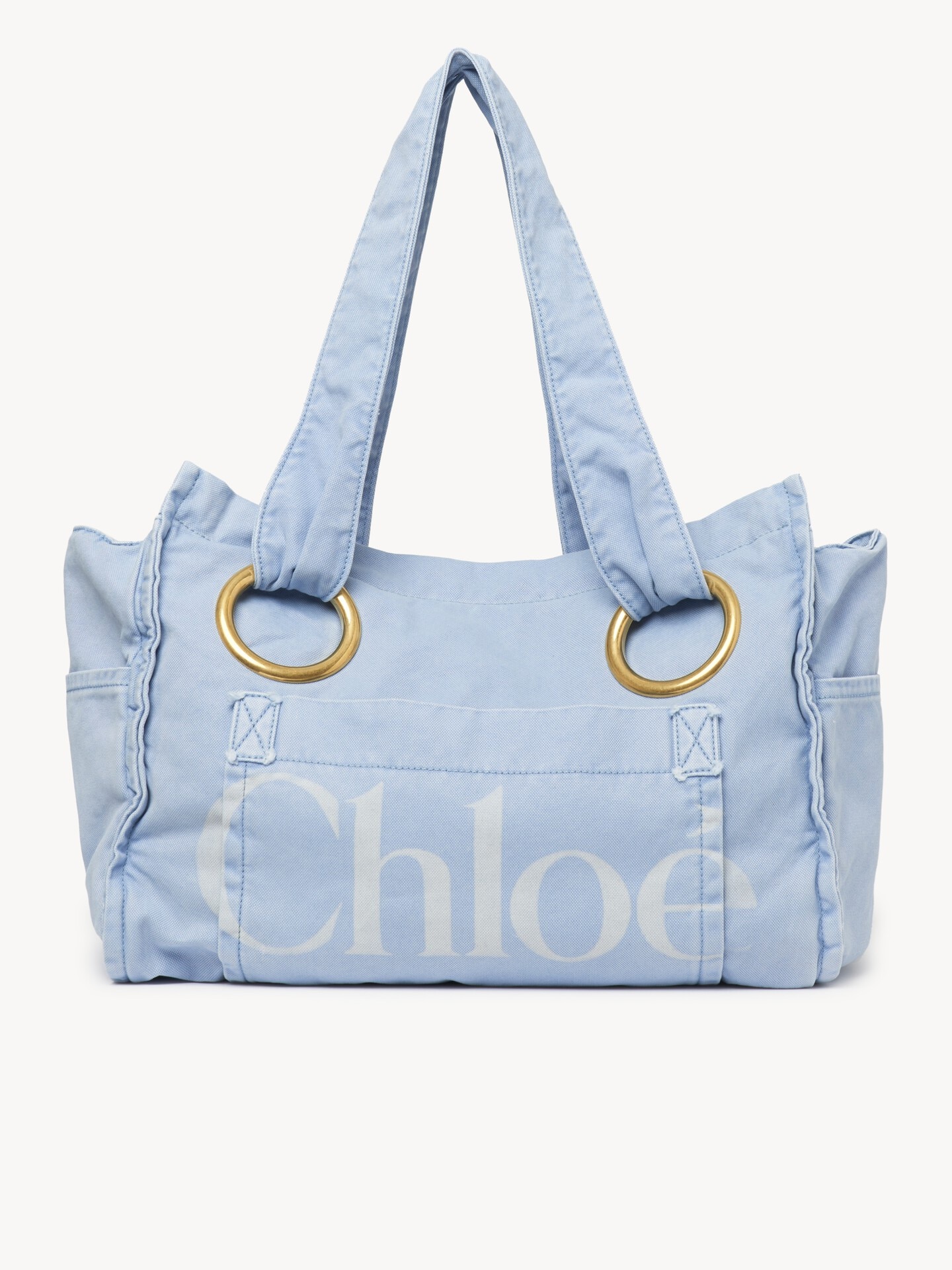 Bolso tote Chlo&eacute; Plage de algod&oacute;n - 1