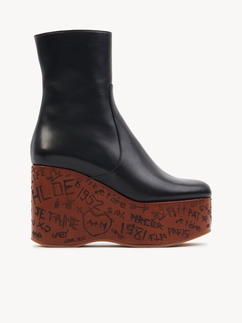 Maxime Stiefelette mit Keilabsatz