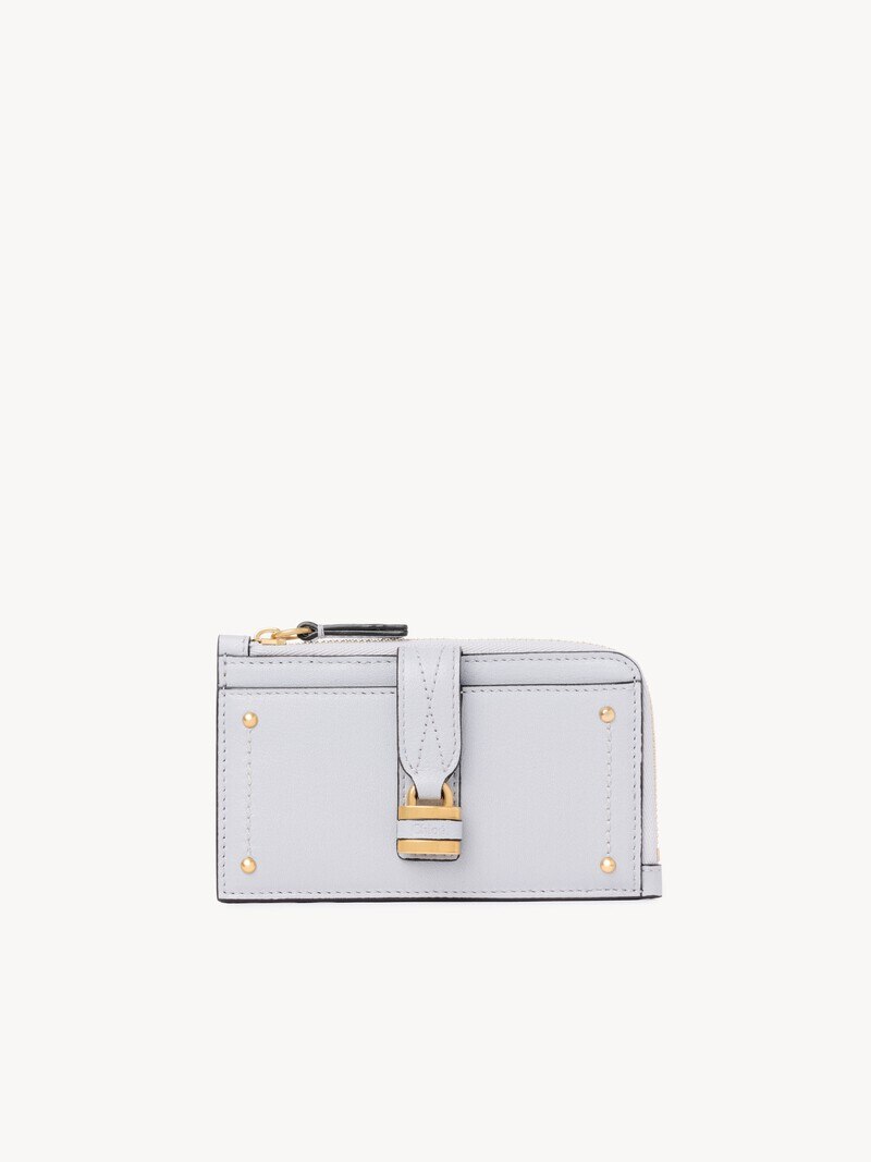 Small Paddington purse with card slots in grained leather by Chloé