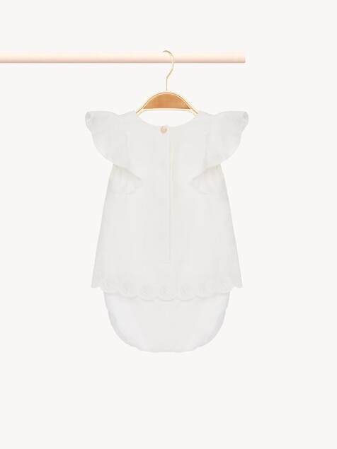 Baby-Set mit Tunikakleid und Bloomers