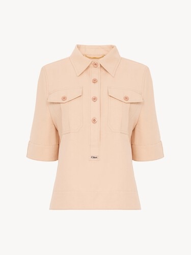 Polo shirt in cotton gabardine - 2