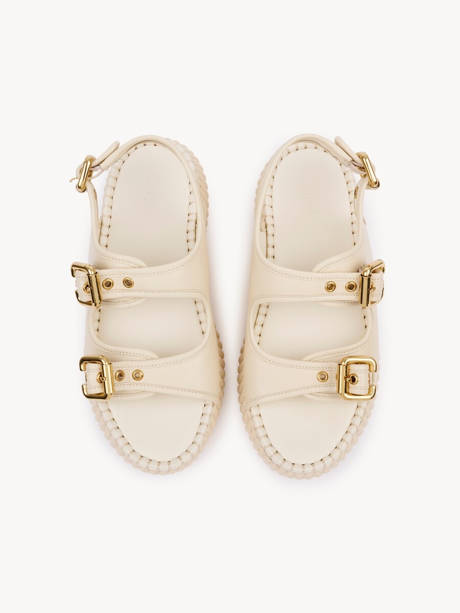 Nama Sandalen mit Keilabsatz - 4