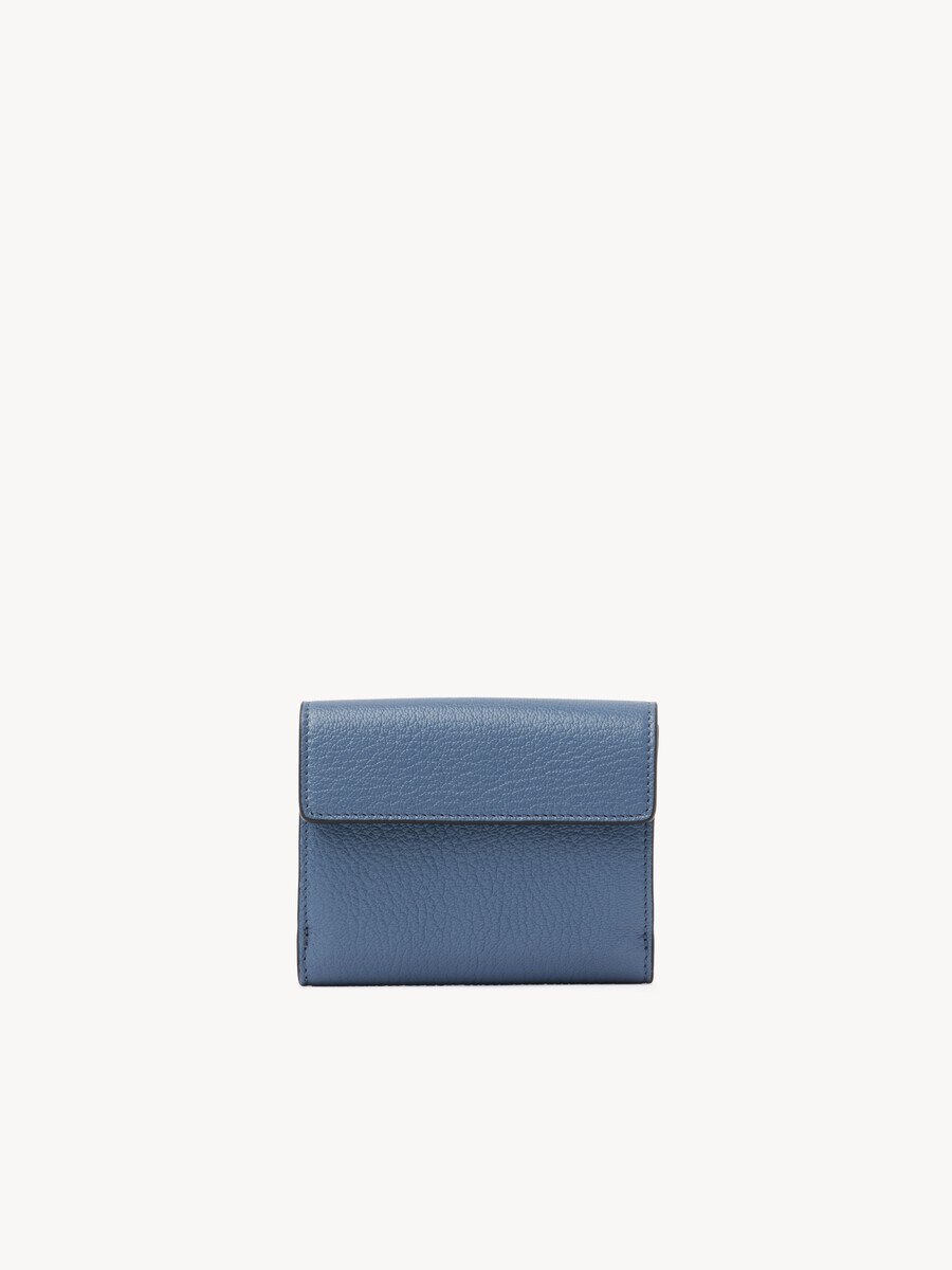 Small Envelope tri-fold in grained leather - 3