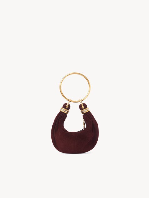 Mini Bracelet Hobo Bag aus Wildleder