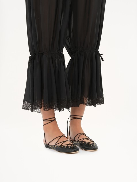 Chlo&eacute; Ghillies ballerina