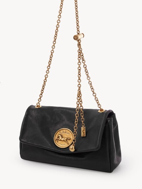 Chlo&eacute; Heritage shoulder bag in grained leather