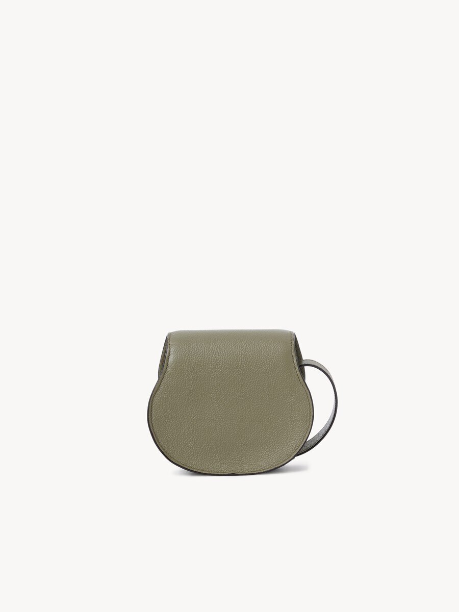 Kleine Marcie Satteltasche aus genarbtem Leder - 5