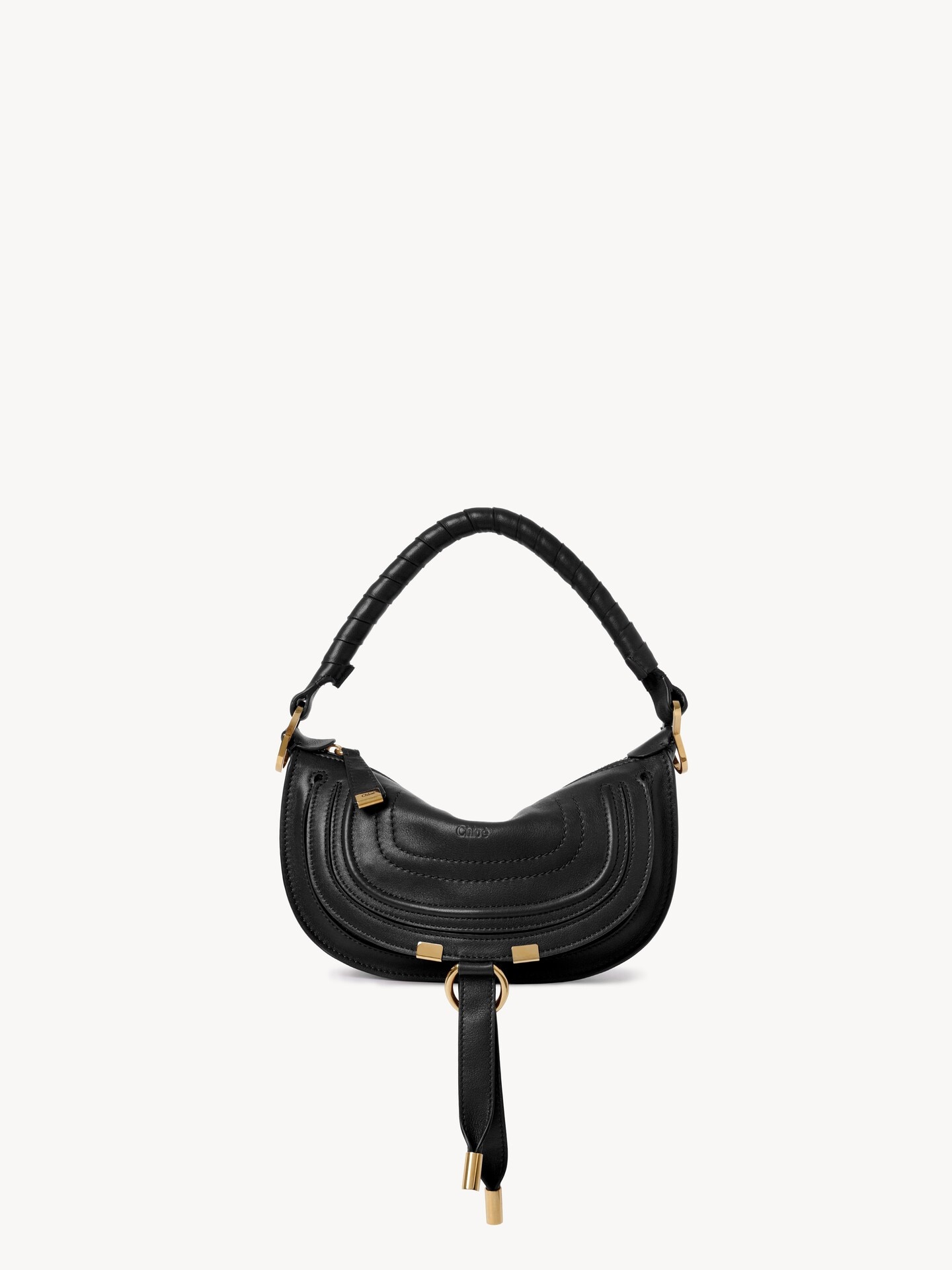 Mini Marcie shoulder bag in soft leather - 1.0