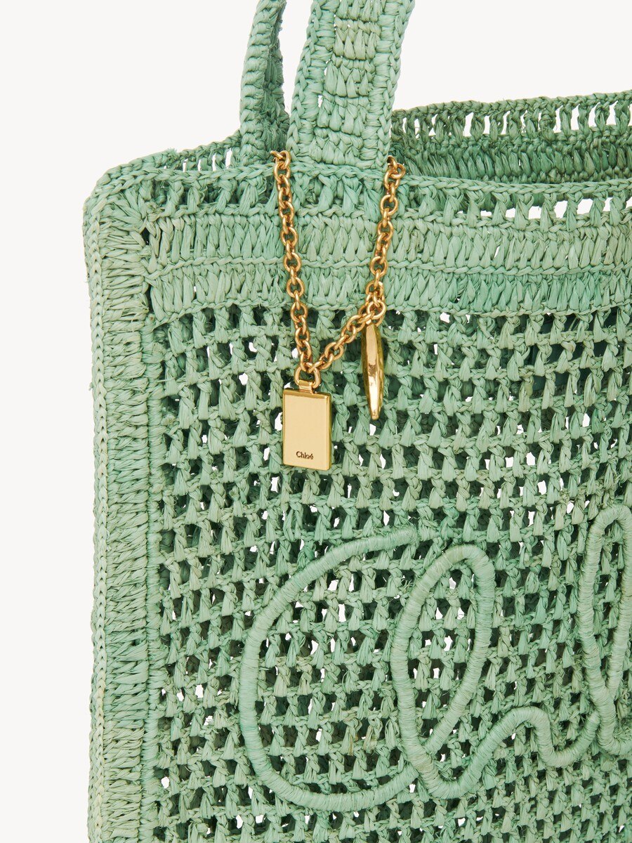 Summer Banana Tote Bag aus geflochtenen Fasern - 7