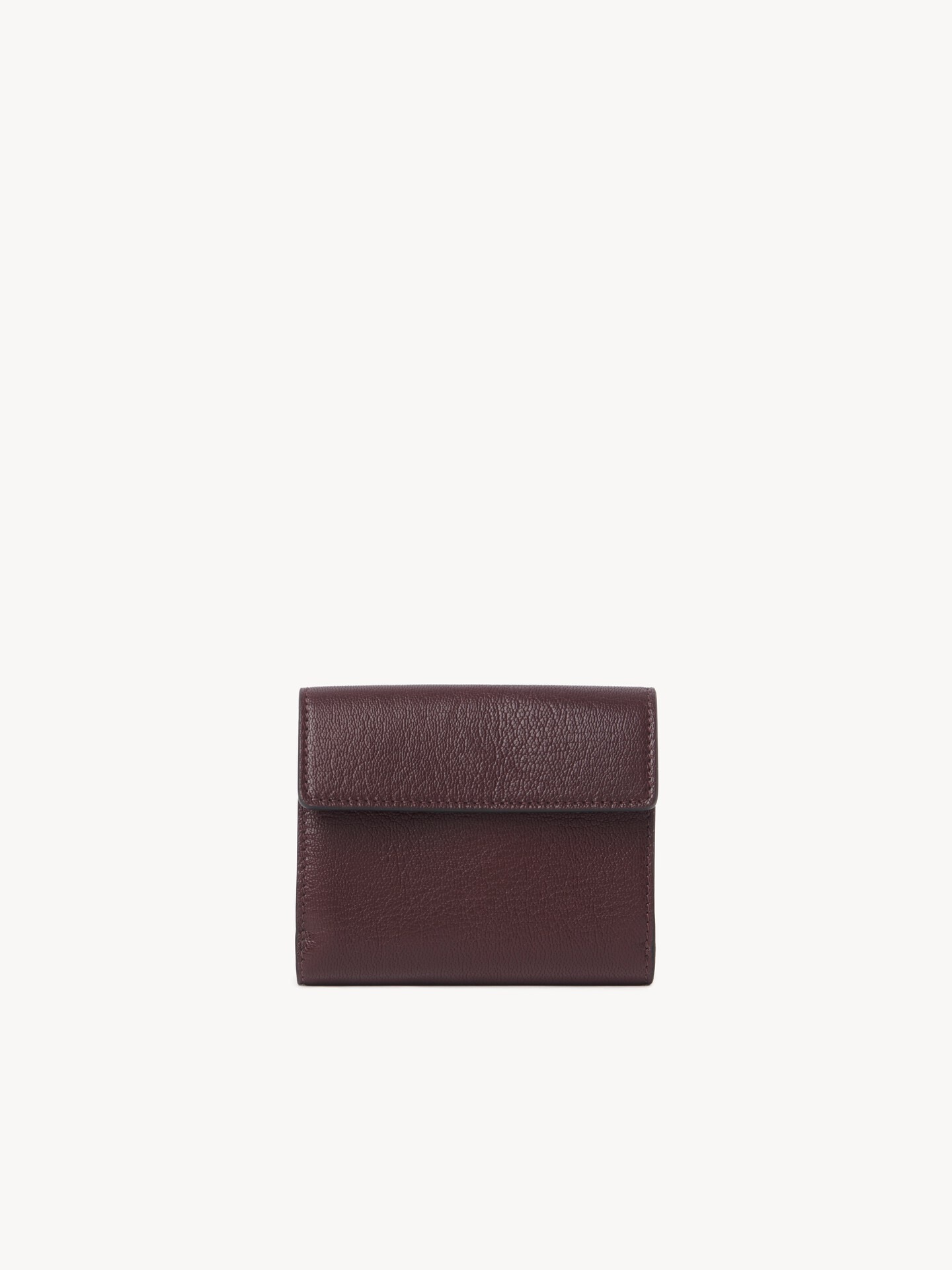Small Envelope tri-fold in grained leather - 4
