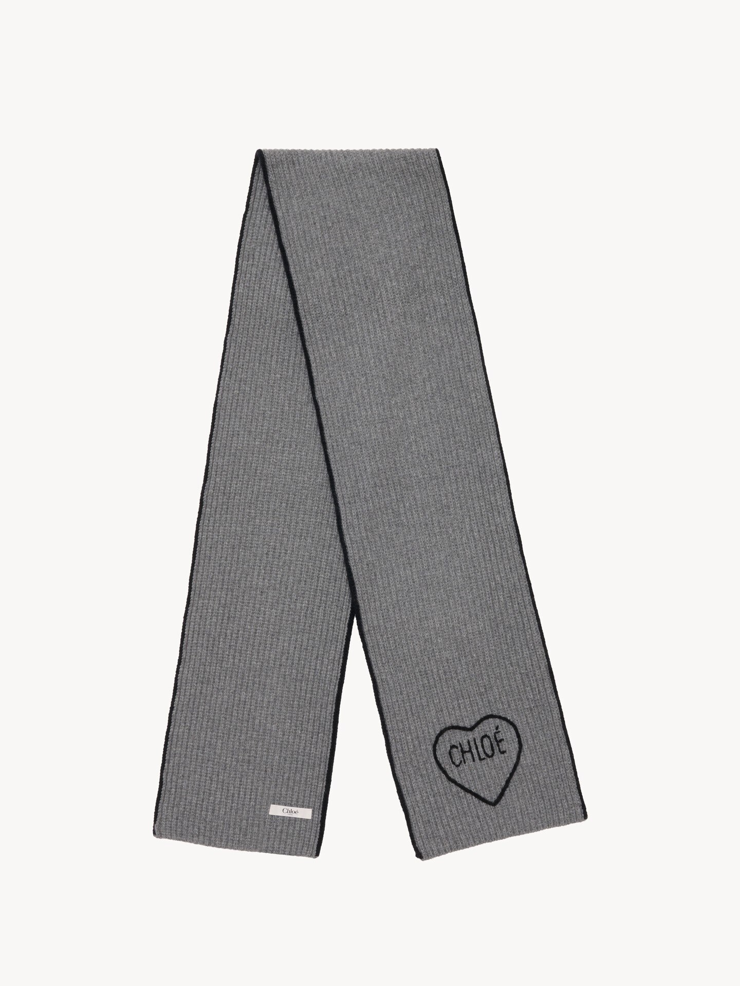 The Chlo&eacute; Encoeur scarf in wool & cashmere - 1