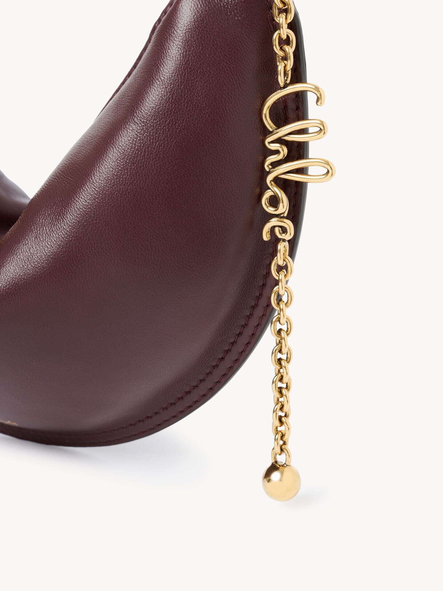 Mini sac port&eacute; &eacute;paule Chlo&eacute; Icons en cuir lisse - 7