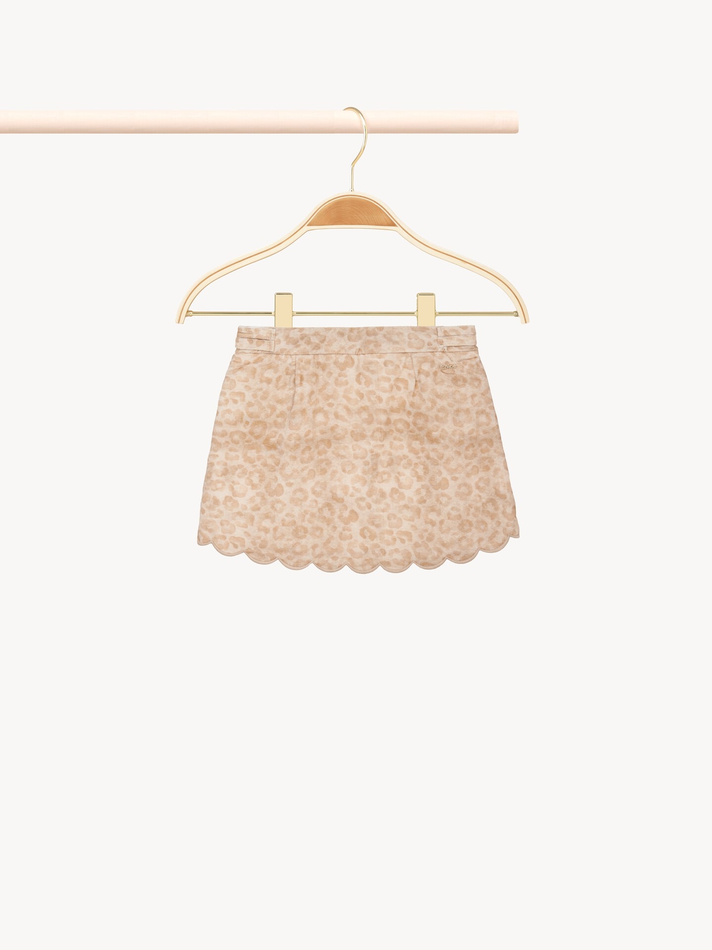 Kids' leopard-print short skirt - 3