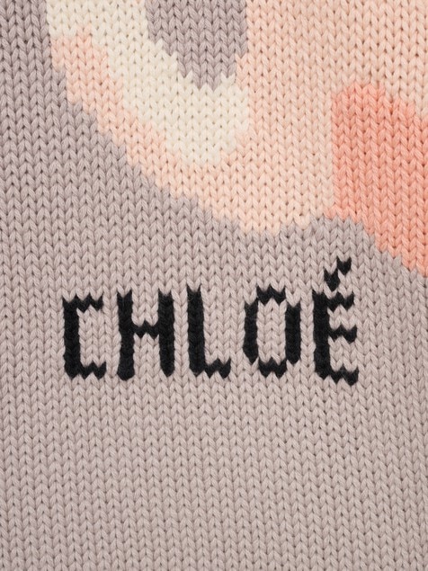 Robe pull &agrave; logo Enfant