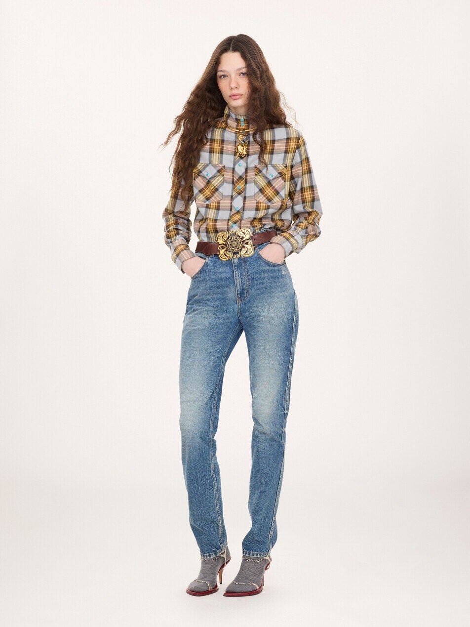 Slim jeans in denim
