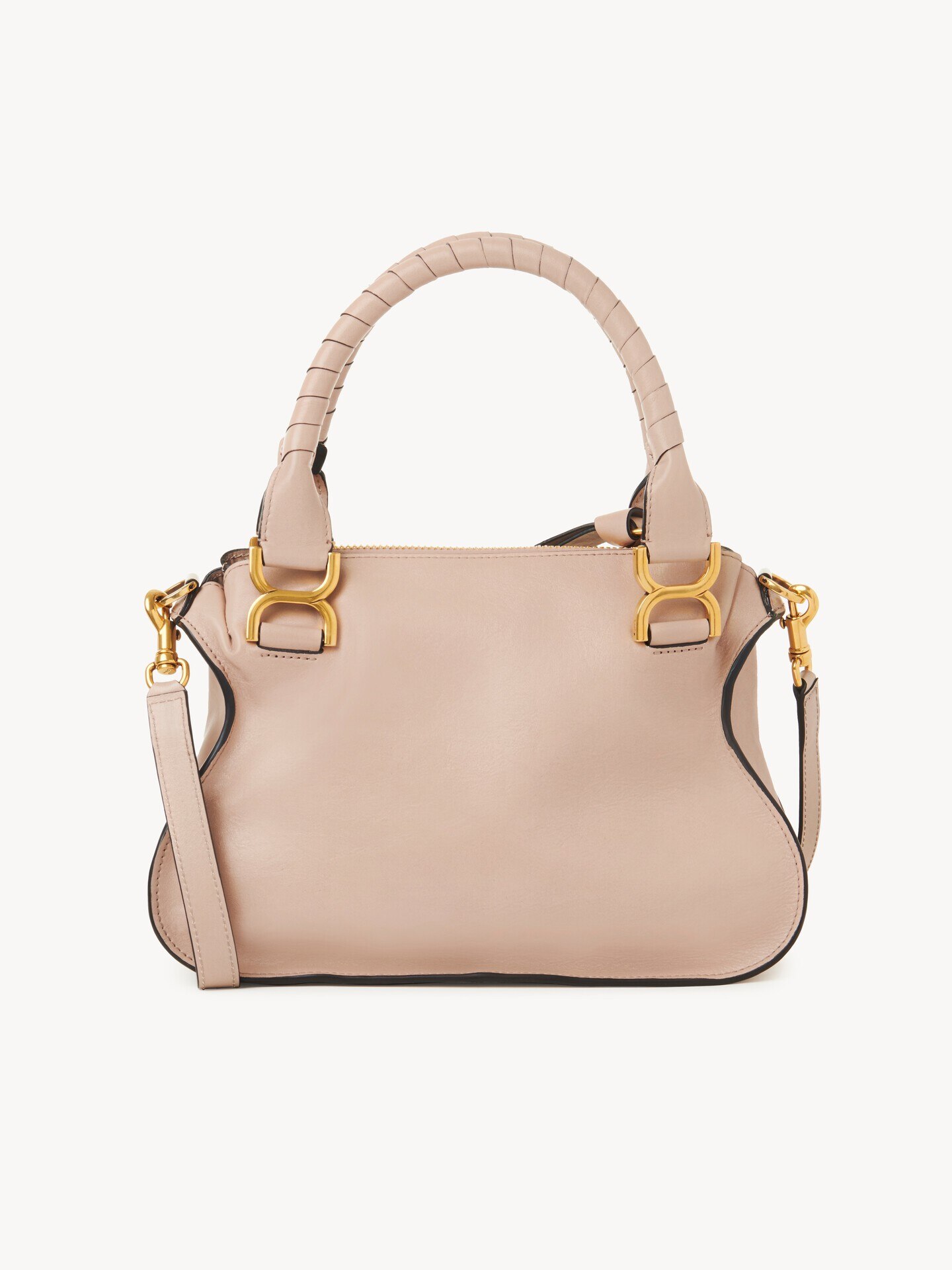 Small Marcie bag in shiny leather - 5