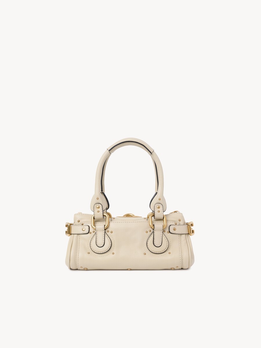 Borsa Paddington piccola in pelle granata - 4