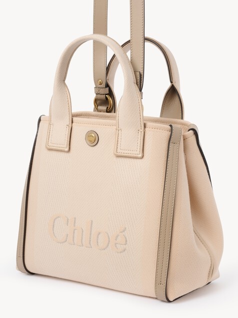 Kleine Chlo&eacute; Carry Tote Bag aus Canvas
