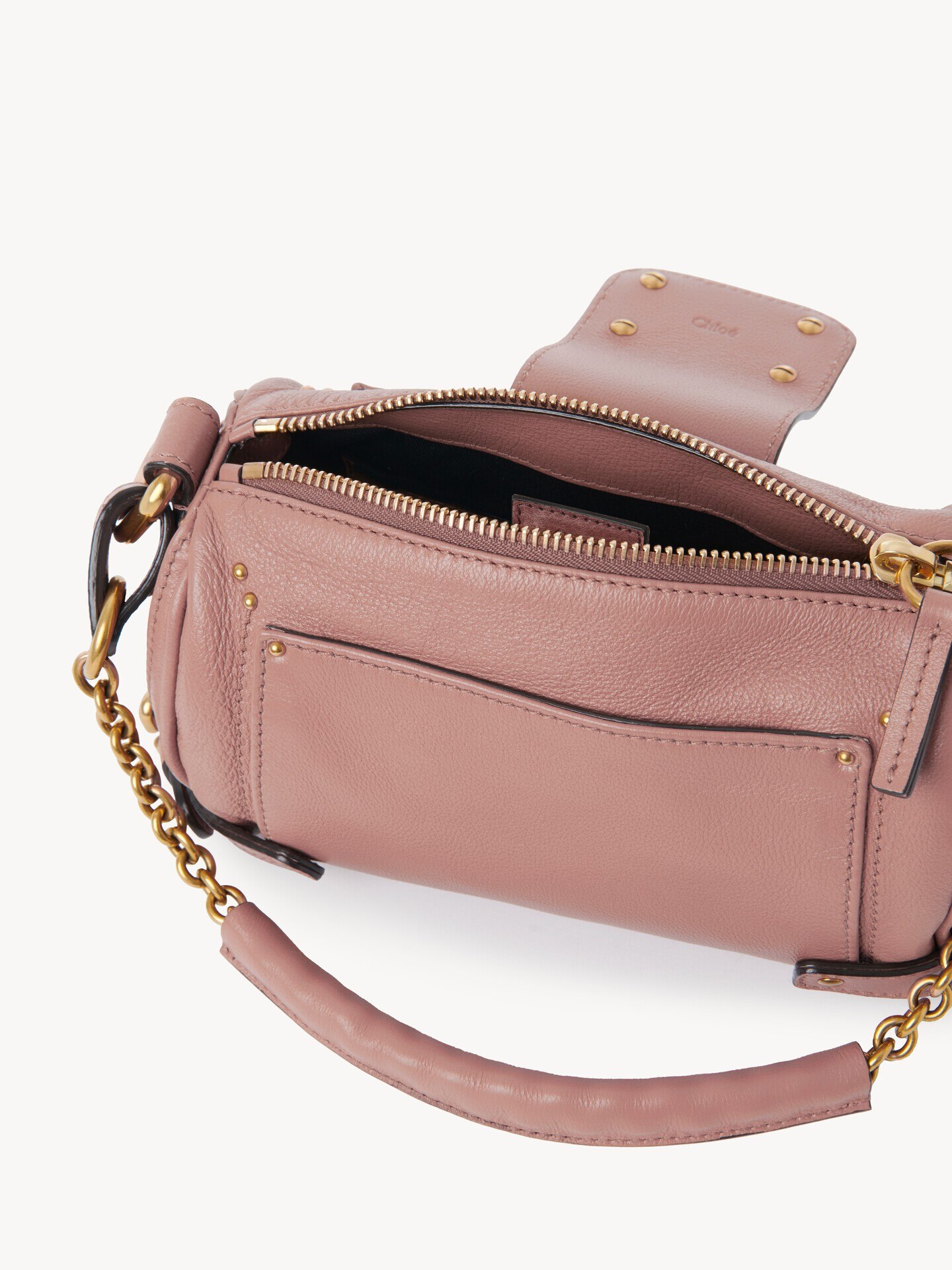 Small Paddington chain bag in grained leather - 6